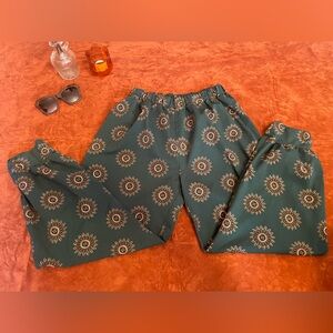 🌙✨ Zaful Dark Green Hippie Pants ✨